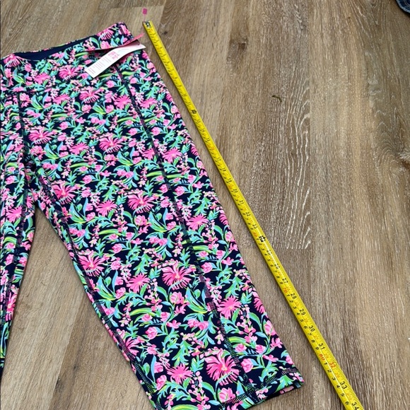 NWT LILLY PULITZER Size XXL Floral Print Women's Leggings - Picture 4 of 11